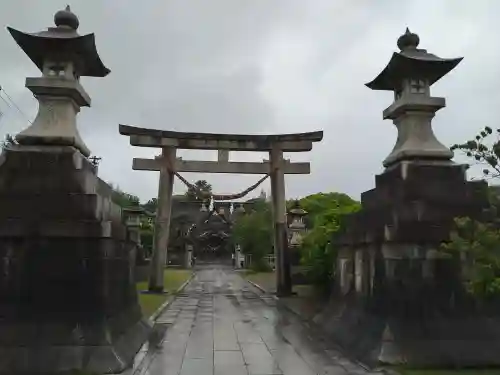 高岡関野神社の鳥居