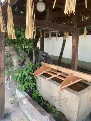 射楯兵主神社の手水舎