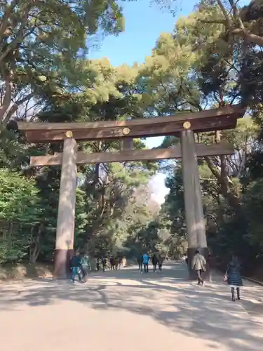 明治神宮の鳥居