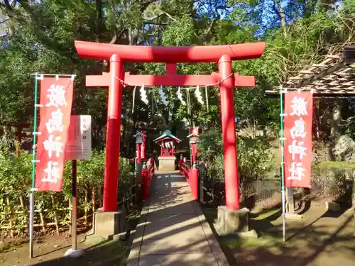 世田谷八幡宮の鳥居