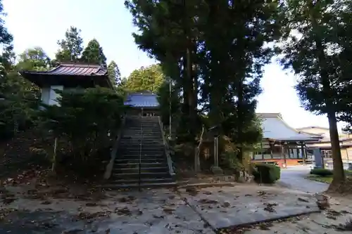 油井神社の景色