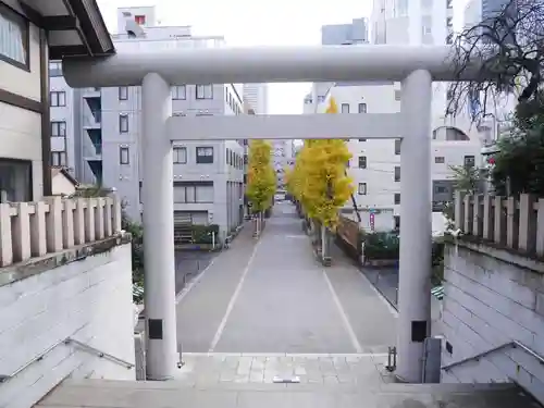 芝大神宮の鳥居