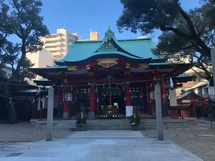 御霊神社の本殿・本堂