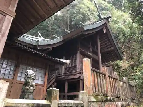 天別豊姫神社の本殿