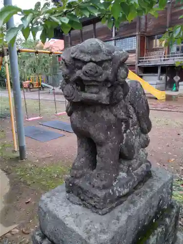 一ノ木戸神明宮の狛犬