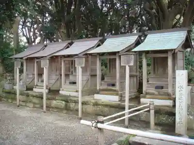 酒列磯前神社の末社・摂社