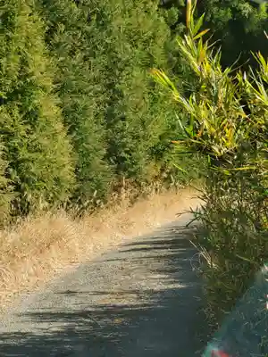 栗生神社の周辺