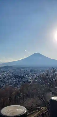 新倉富士浅間神社の景色