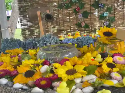 当別神社の手水舎