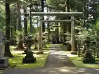城端神明宮の鳥居