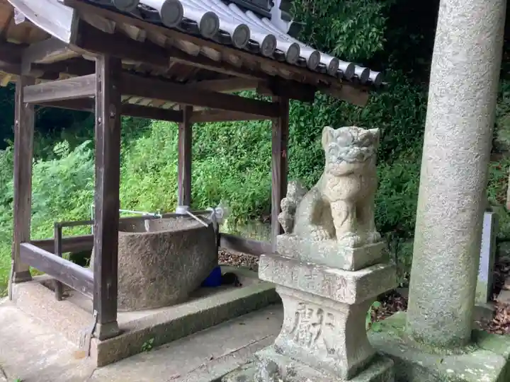 桑名神社の手水舎