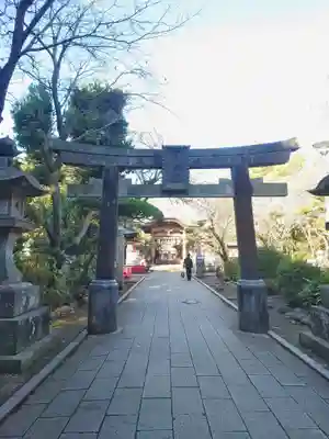 江島神社の鳥居