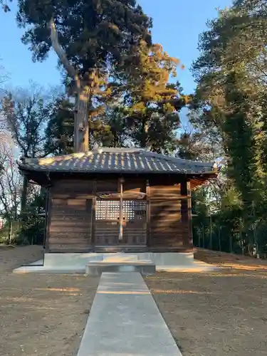 爪田ケ谷諏訪神社の本殿