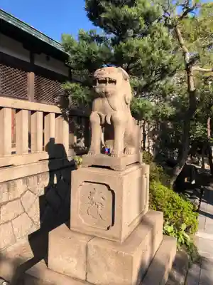 彦島八幡宮の狛犬