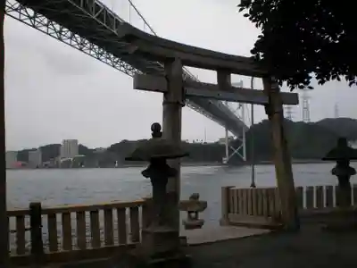 和布刈神社の鳥居