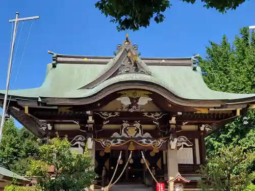 諏訪神社の本殿・本堂