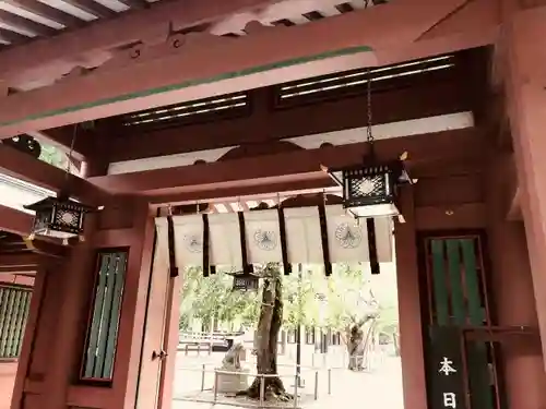 志波彦神社・鹽竈神社の山門・神門
