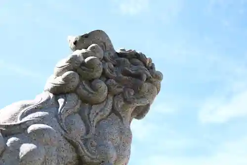 釧路一之宮 厳島神社の狛犬