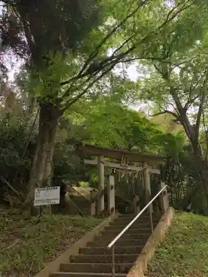 大作神社の鳥居