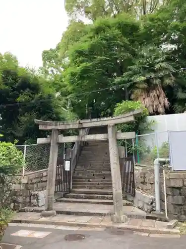 安居神社の鳥居