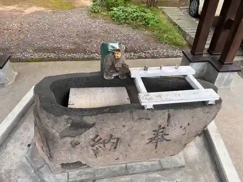 苗穂神社の手水