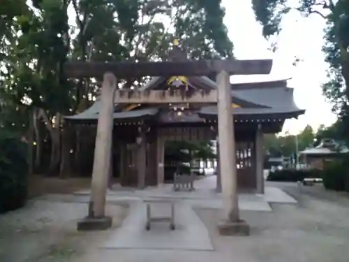 姉埼神社の鳥居