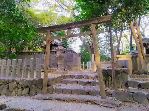 木庭八幡社の鳥居