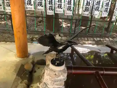 熊野本宮大社の手水舎