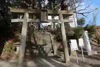 阿久津「田村神社」(郡山市阿久津町)旧社名:伊豆箱根三嶋三社の鳥居