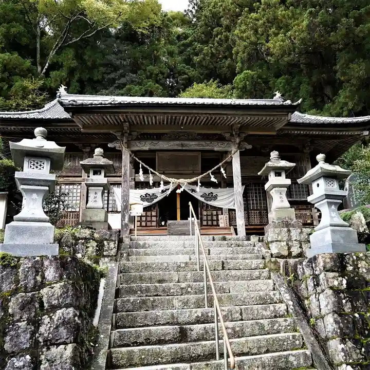 木幡山隠津島神社(二本松市)の本殿・本堂