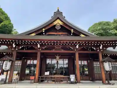 群馬県護国神社の本殿・本堂