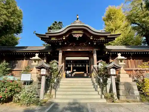 鳩ヶ谷氷川神社の山門