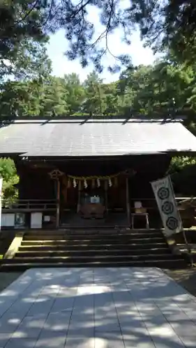 建勲神社の本殿