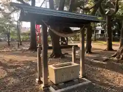 おりひめ神社の手水