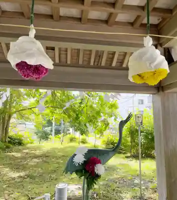 釧路一之宮 厳島神社の手水舎