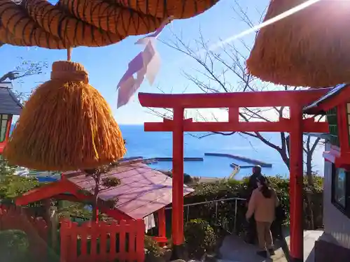 荒熊神社の鳥居