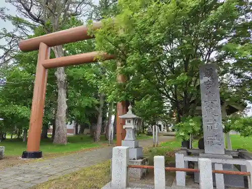 真龍神社の鳥居