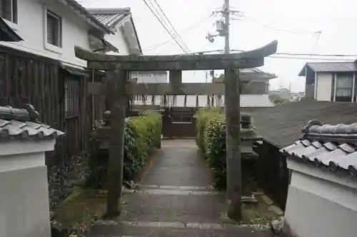 厳嶋神社の鳥居