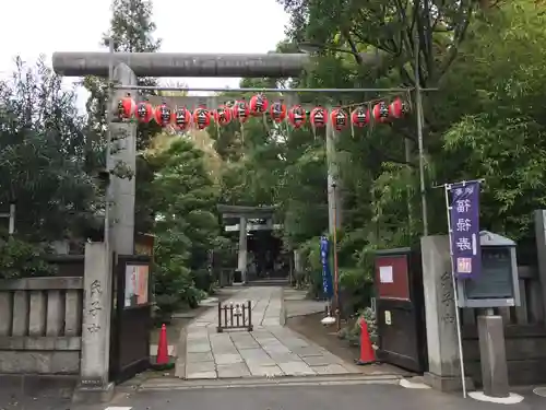 天祖神社の鳥居