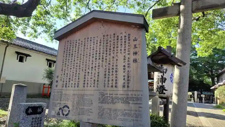 山王神社の歴史
