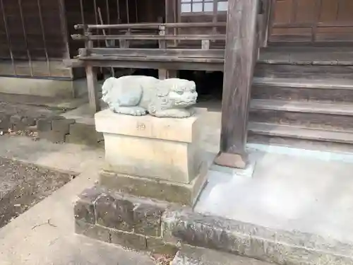 野蛟神社の狛犬