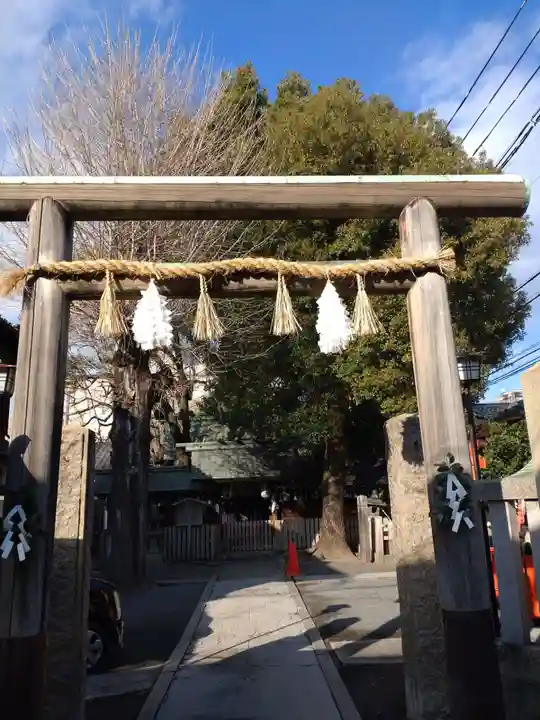 天道神社の鳥居