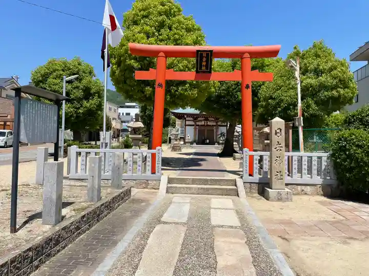 日吉神社の鳥居