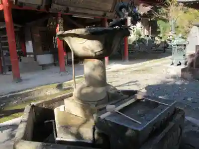 瀧安寺の手水舎