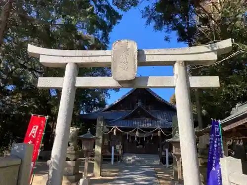 保内八幡神社の鳥居