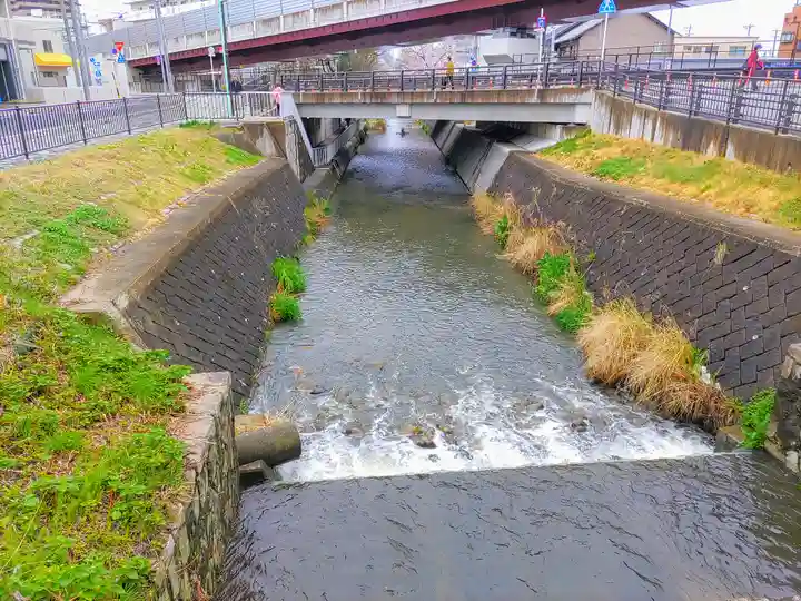 辻地蔵堂(黒川樋門)の周辺