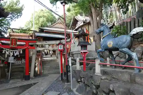 瓢箪山稲荷神社の像