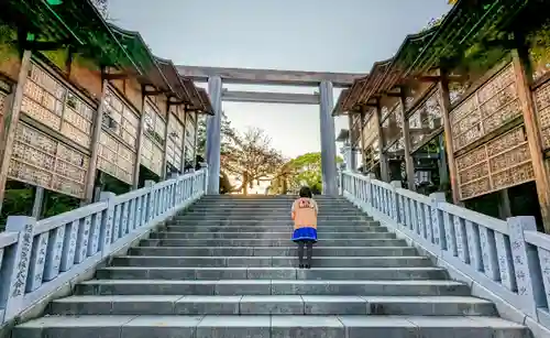 伊勢山皇大神宮の鳥居