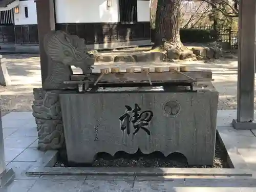 龍城神社の手水舎