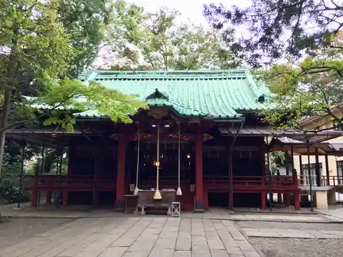 赤坂氷川神社の本殿